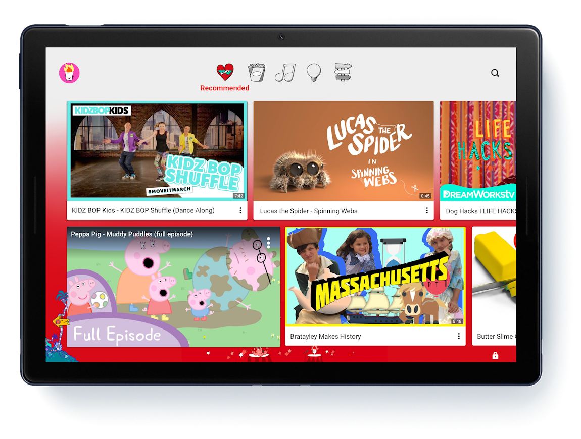 Adapt to any age with the Google TV kids’ profiles