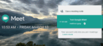 How to get the meeting code for Google Meet...