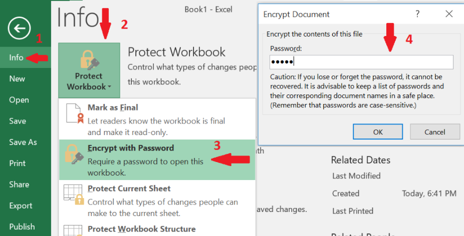 What steps can be used to password protect a worksheet? What steps can be used to password protect a worksheet?
