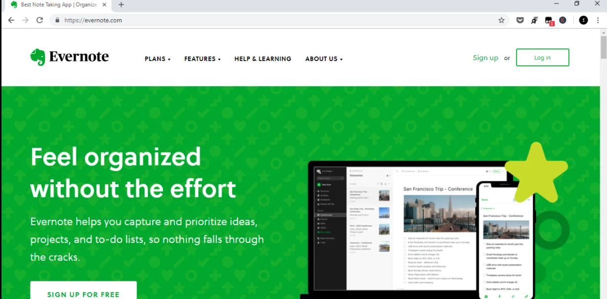 Best Note Taking App – Organize Your Notes with Evernote