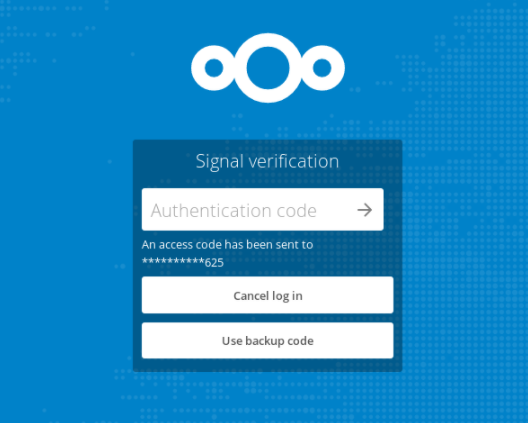 What is a Signal verification code?