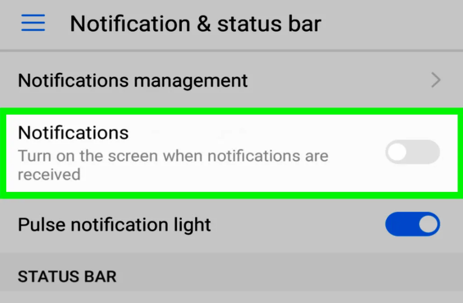 How to turn off notifications on your mobile phone