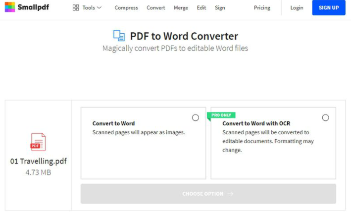 How to convert PDF to Word online for free with SmallPDF How to convert PDF to Word online for free with SmallPDF