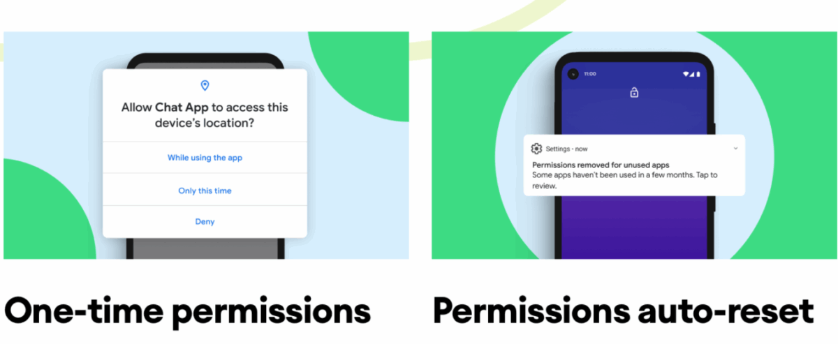 Android 11: Google introduces a feature to reset app permissions that aren’t used often