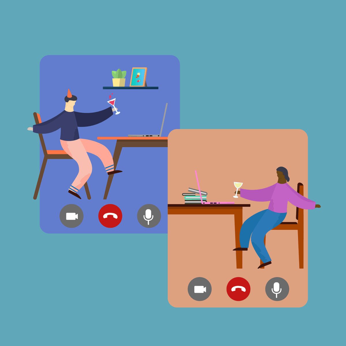 Microsoft Teams Video Calls and Coco Gauff