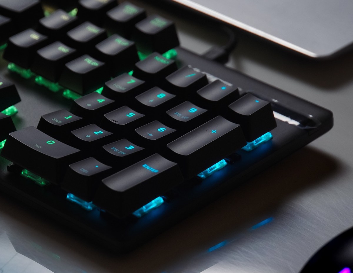 The CHERRY MX 10.0 N RGB Keyboard