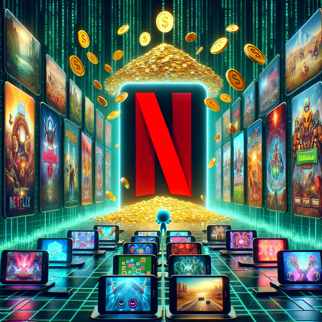 Netflix leverages mobile games for new revenue