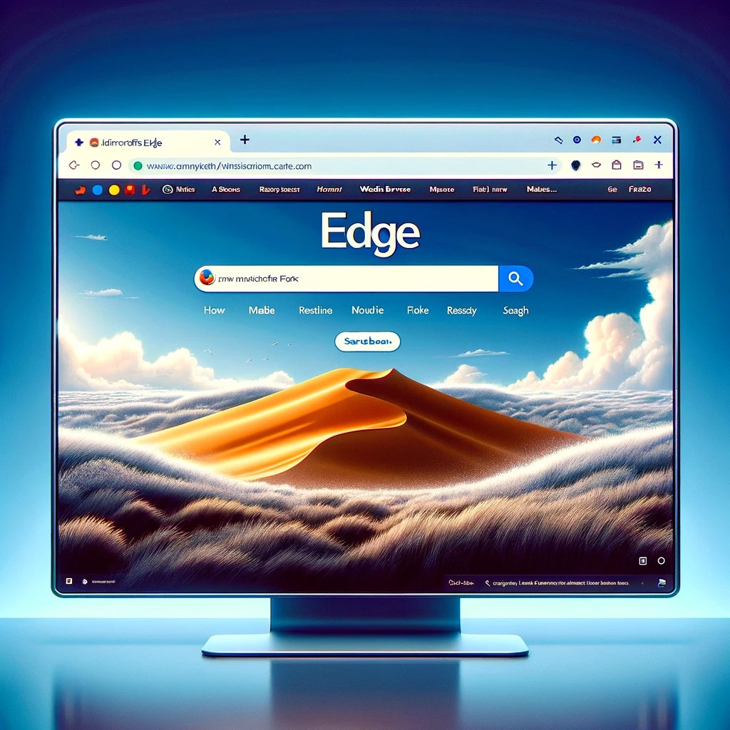 Microsoft Edge tests a new dedicated search bar