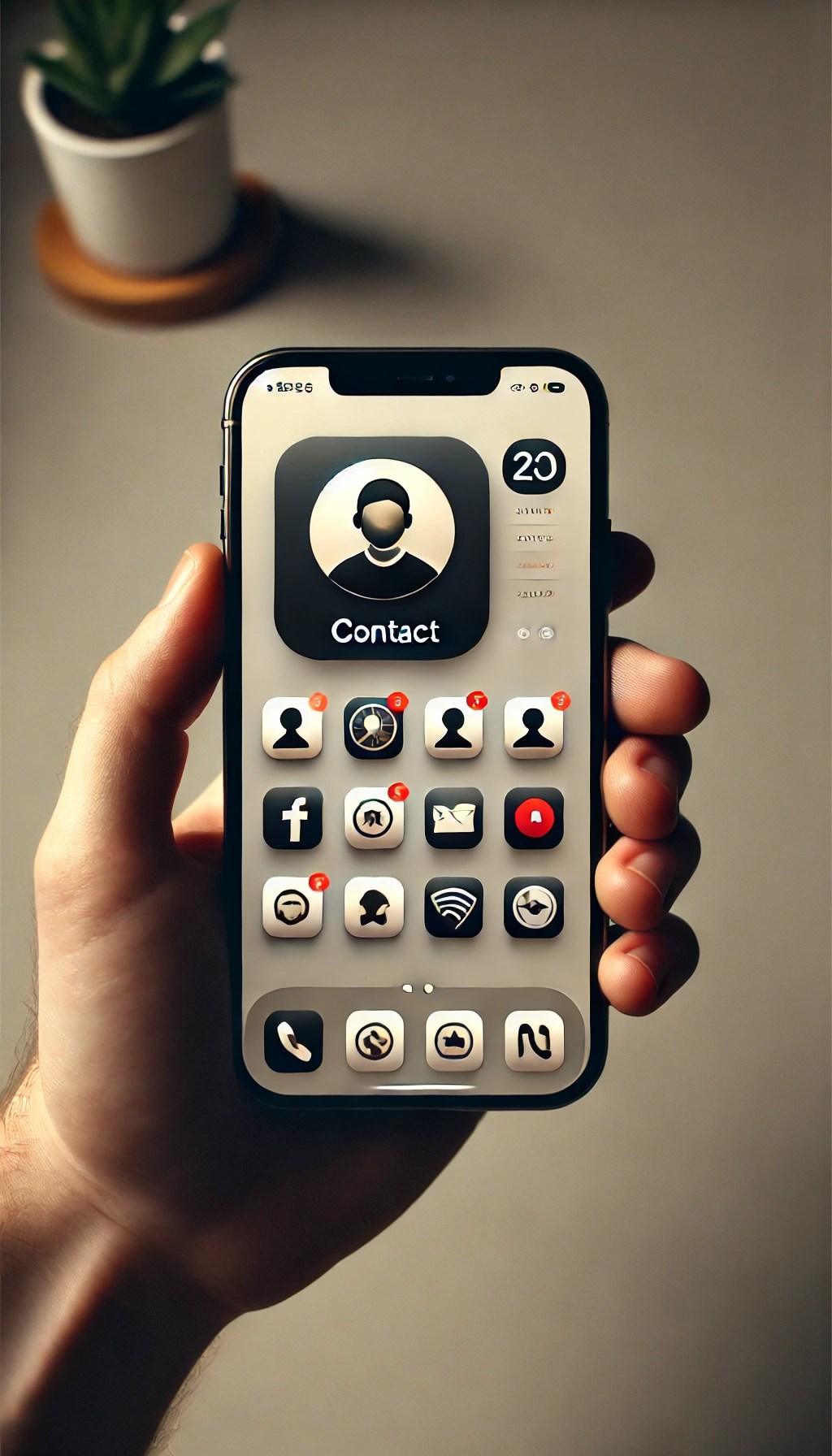 How to put a contact on the iPhone Home How to put a contact on the iPhone Home